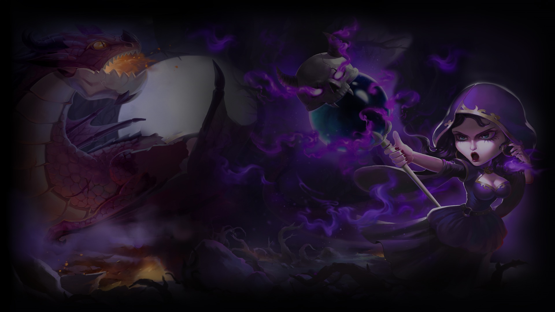 Witch And Dragon