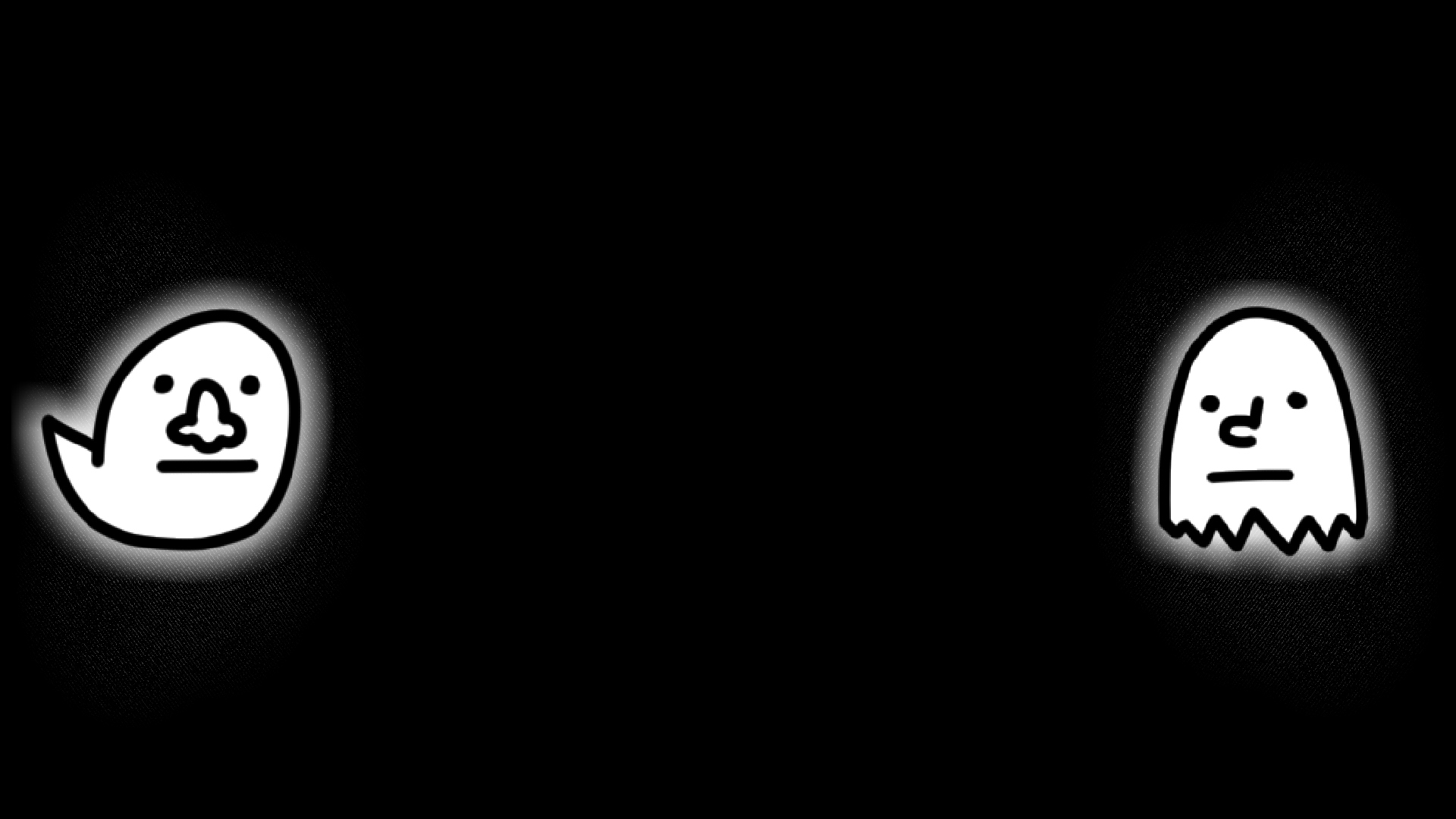 Spooky Ghost Background