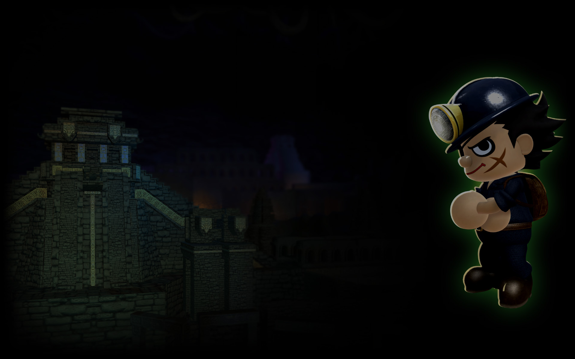 Dark Spelunker Background