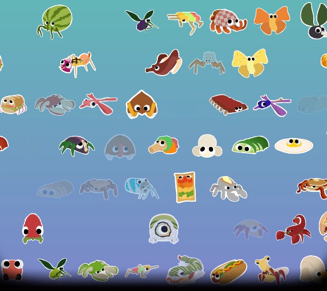 Bugsnax Stickers