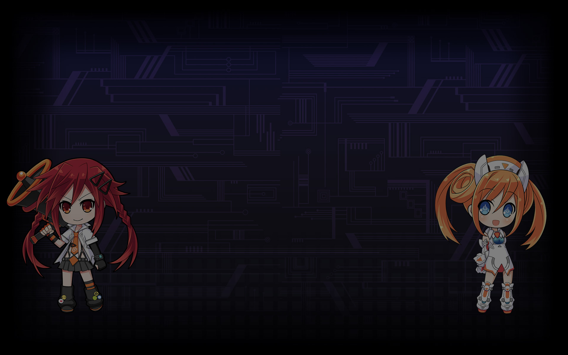 Uzume and Orange Heart