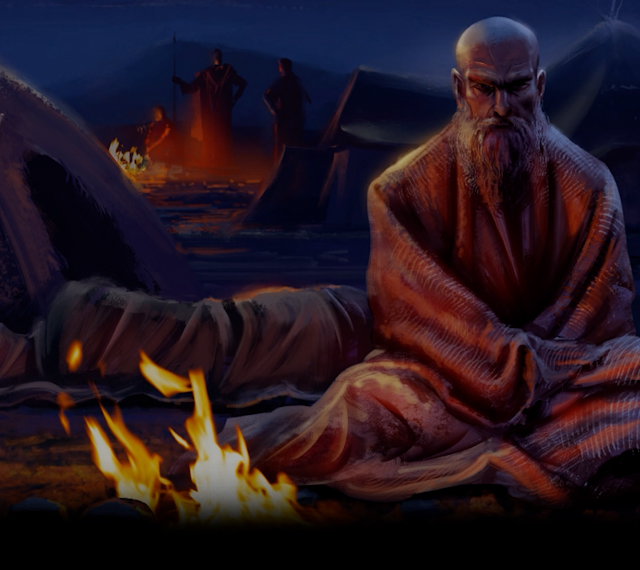 Agos by the campfire