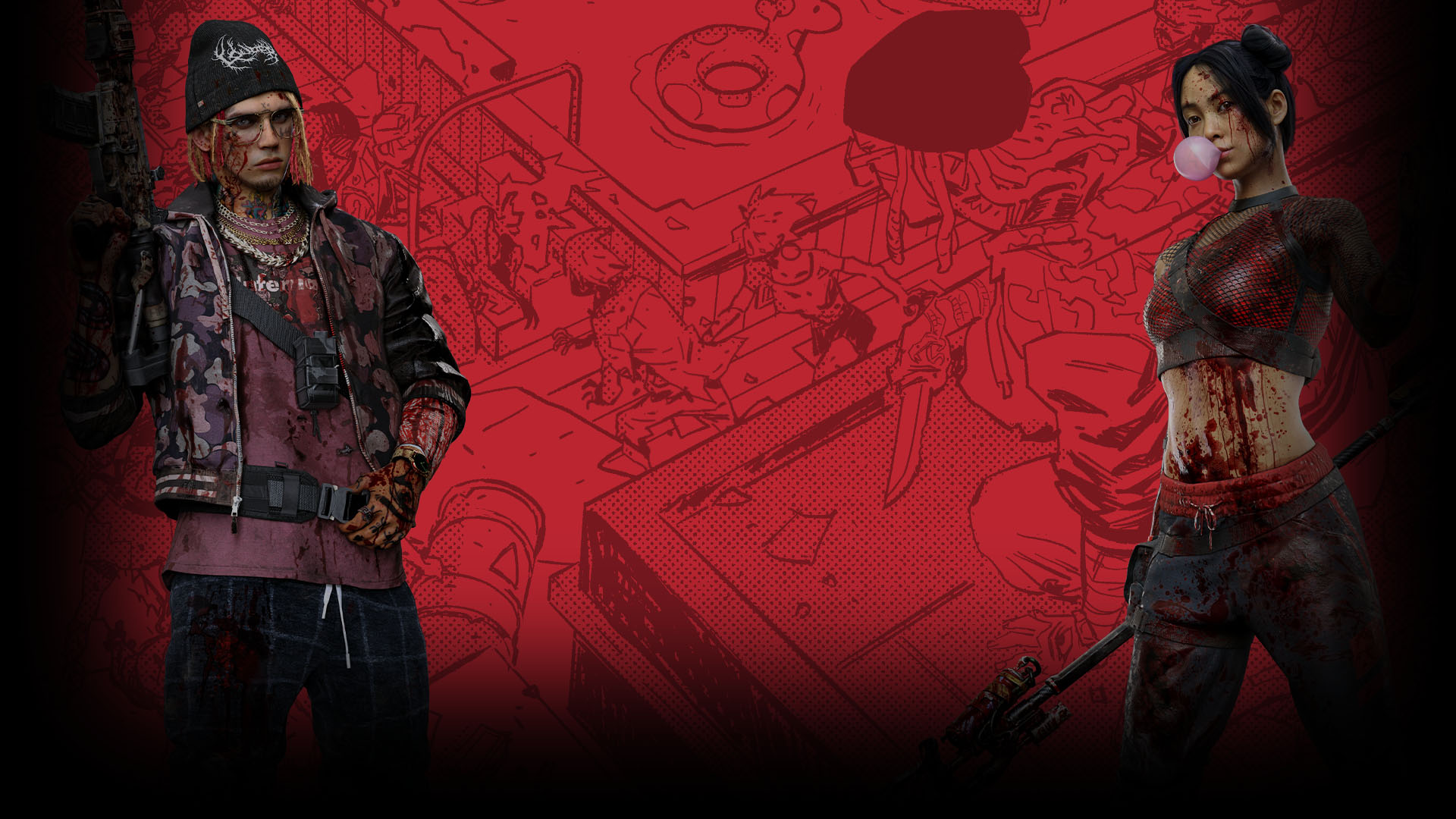 Dead Island 2: Bruno - Amy Background