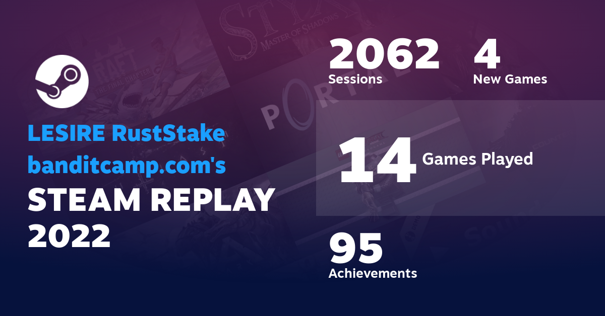 LESIRE Ruststake's STEAM REPLAY 2022