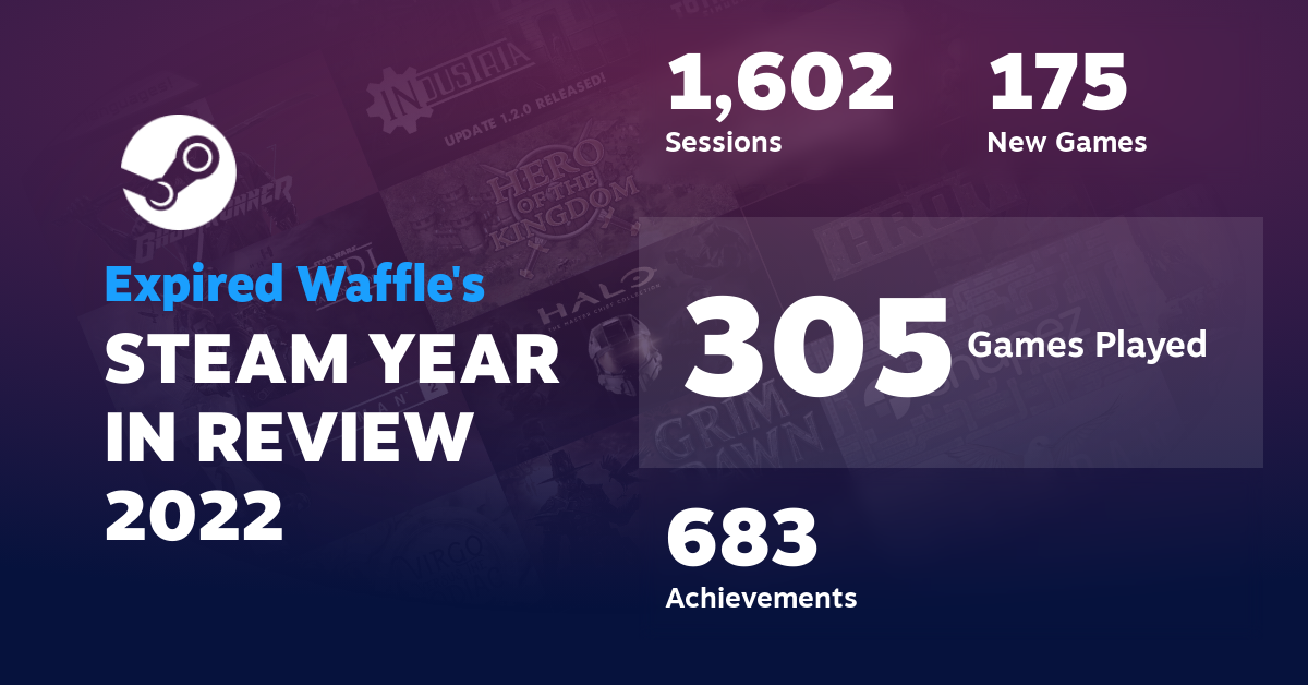 Expired Waffle's STEAM YEAR IN REVIEW 2022