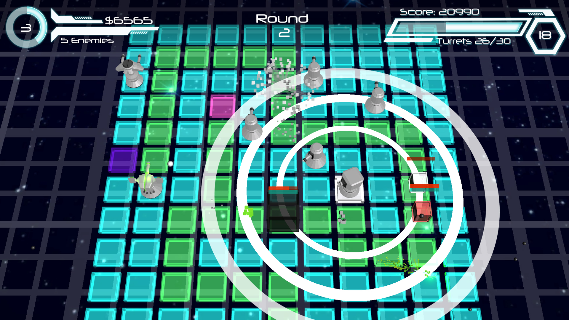 #8. Cube Defender (Steam) โดย: Simon Codrington
