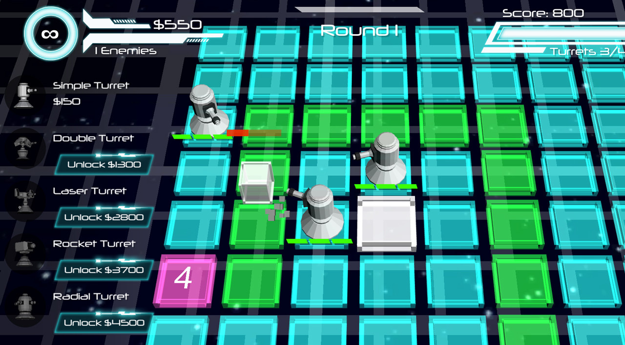 #2. Cube Defender (Steam) โดย: Simon Codrington
