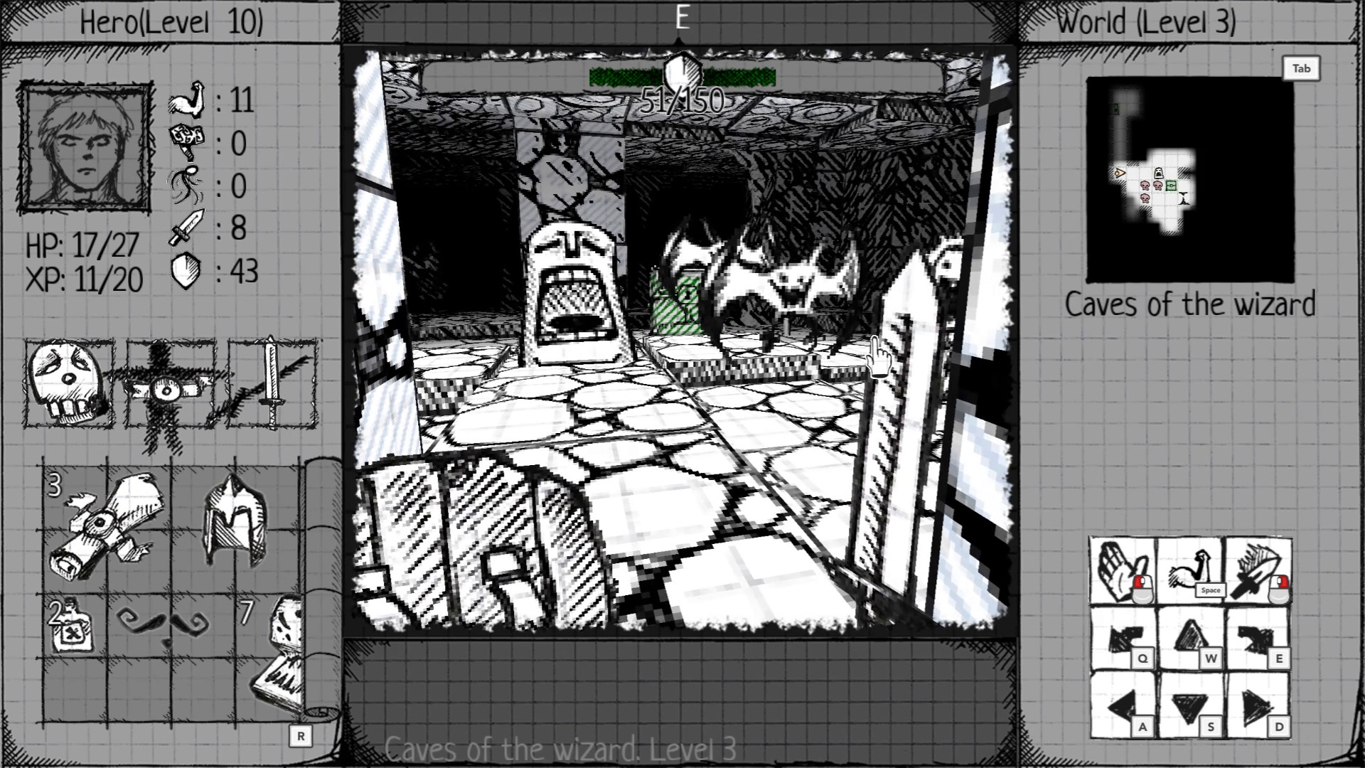 Drawngeon: Dungeons of Ink and Paper