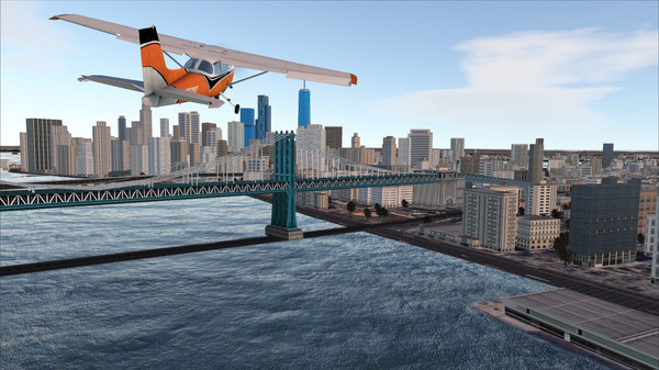 Screenshot z VR Flight Simulator New York - Cessna