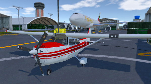 Screenshot z VR Flight Simulator New York - Cessna
