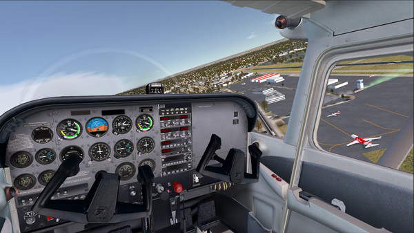 Screenshot z VR Flight Simulator New York - Cessna