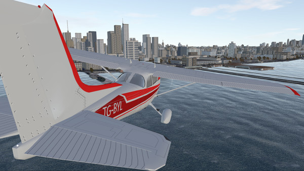 Screenshot z VR Flight Simulator New York - Cessna