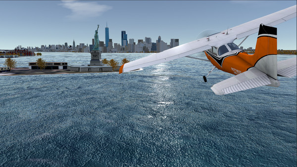 Screenshot z VR Flight Simulator New York - Cessna
