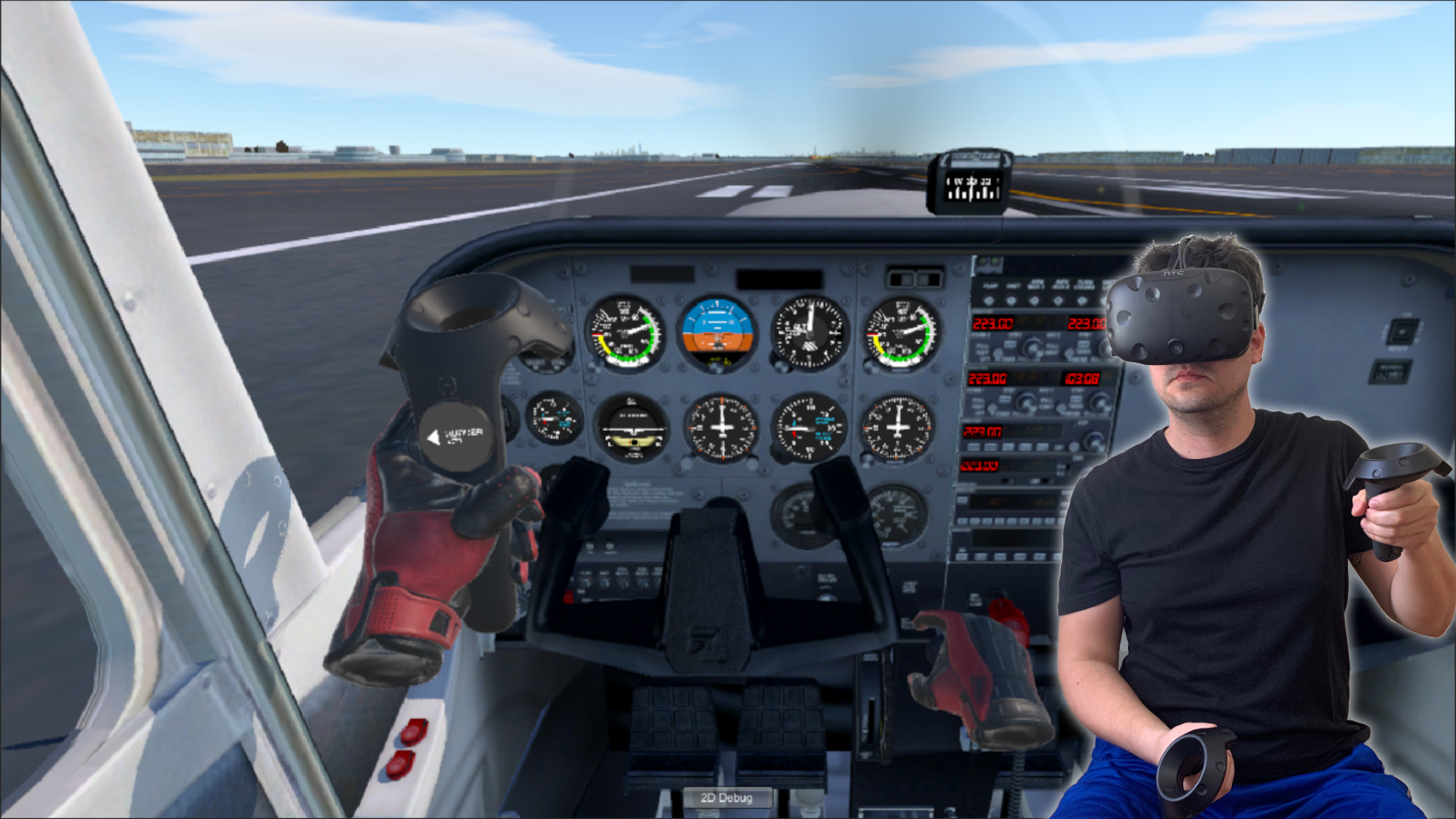 #6. VR Flight Simulator New York - Cessna (Steam) Bởi: Thetis Games