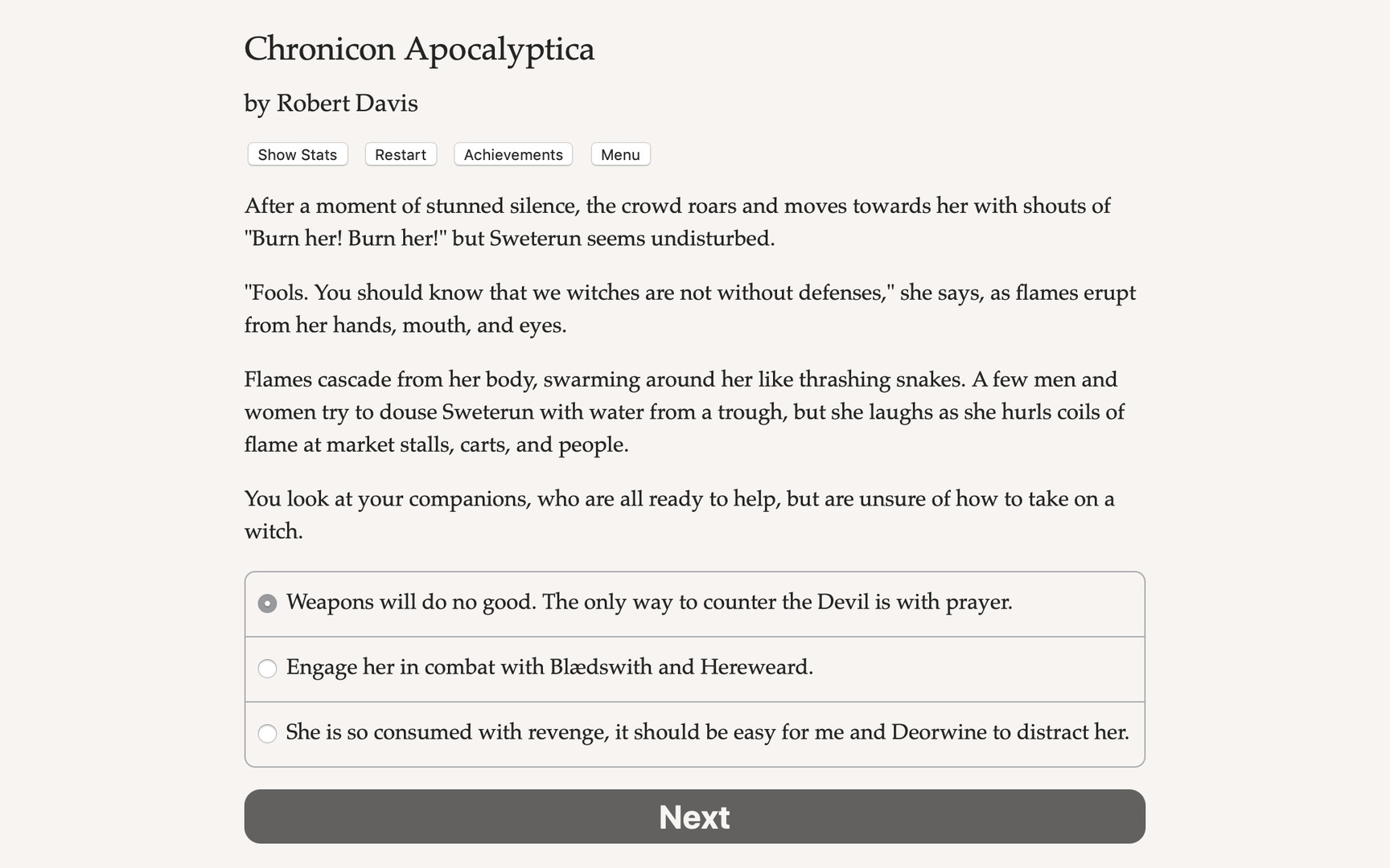 Chronicon Apocalyptica screenshot #3
