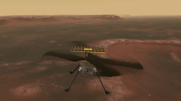 Screenshot z Mars Flight VR Screenshot z Mars Flight VR