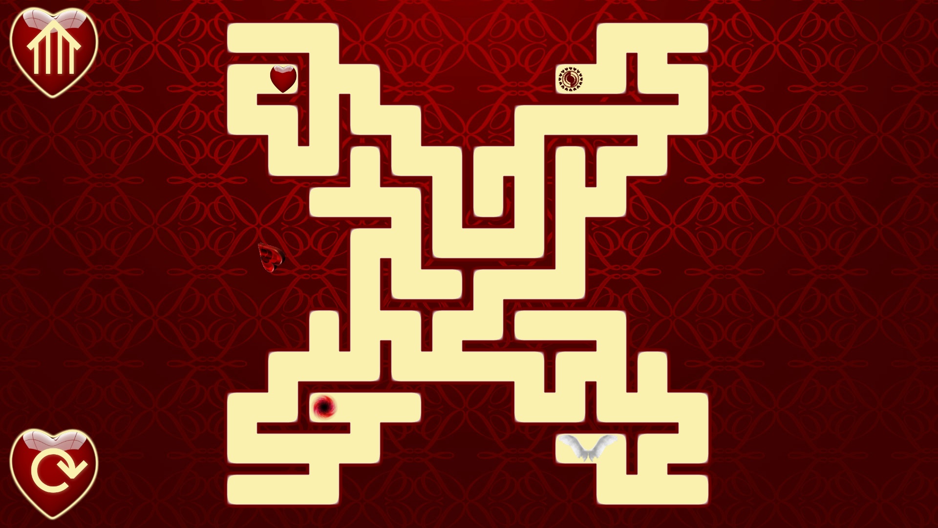 #4. aMAZE Valentine (Steam) De: Blender Games