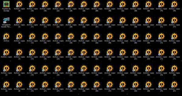 Desktop Icons [Intergalactic Traveler: The Omega Sector]