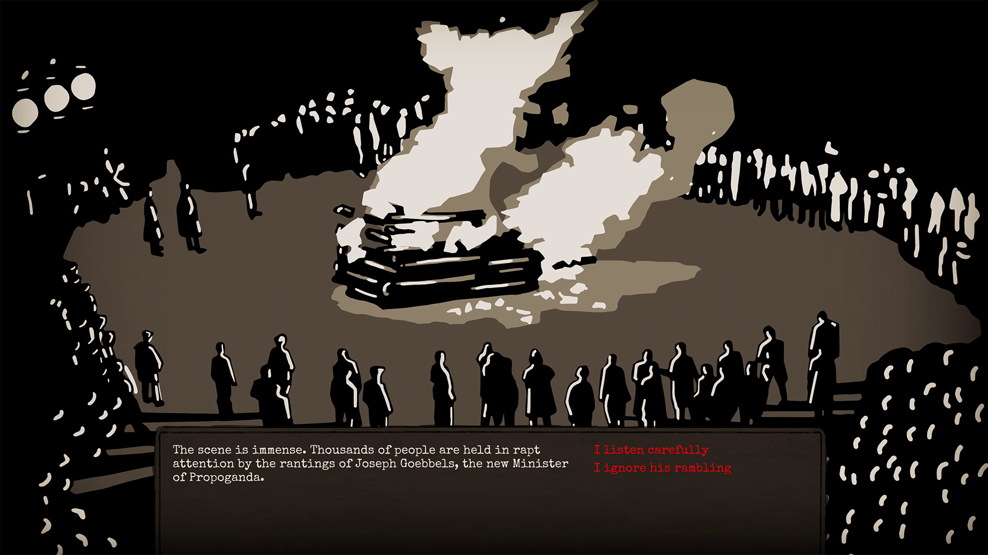 Screenshot de Through the Darkest of Times