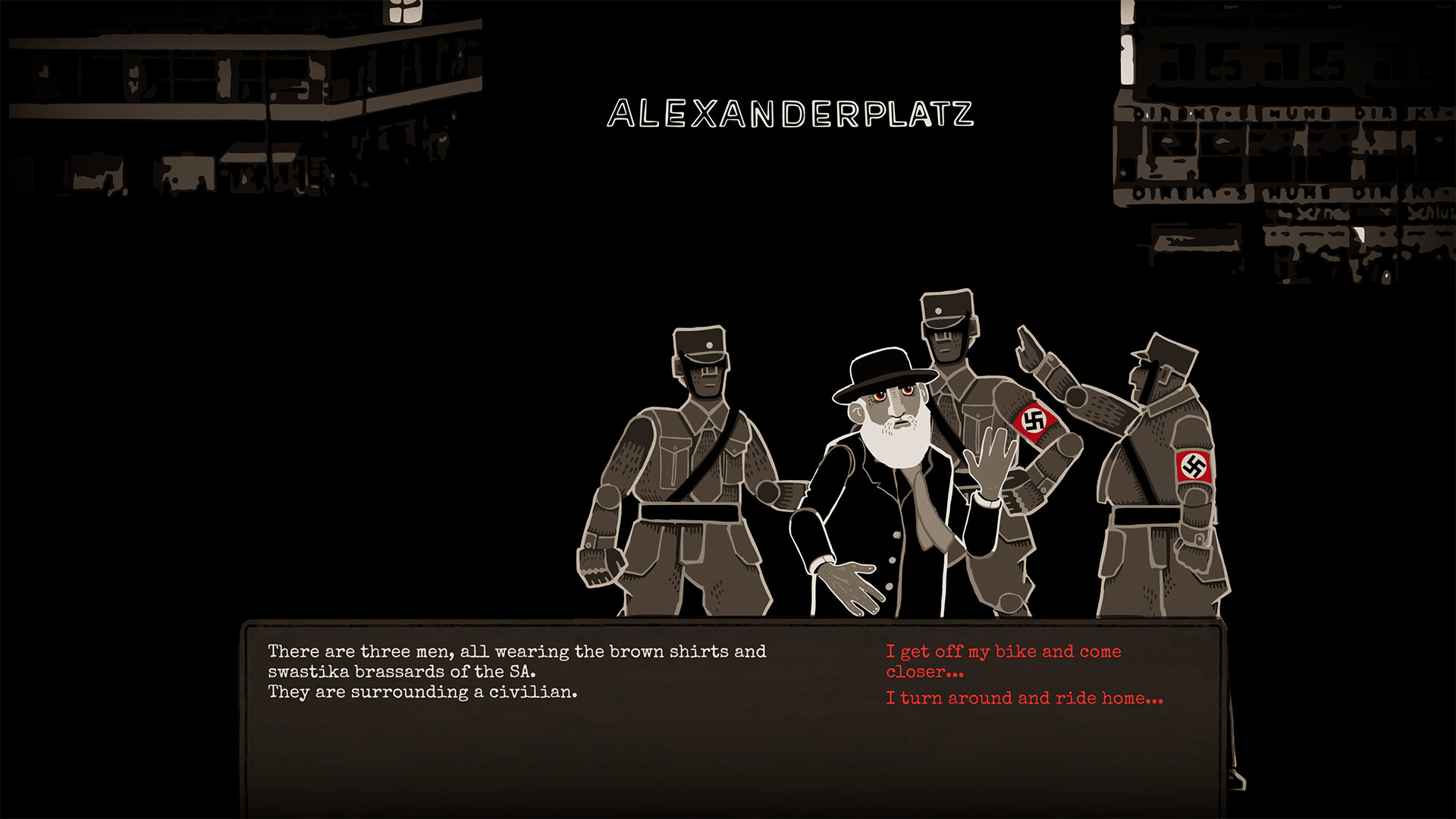 Screenshot de Through the Darkest of Times