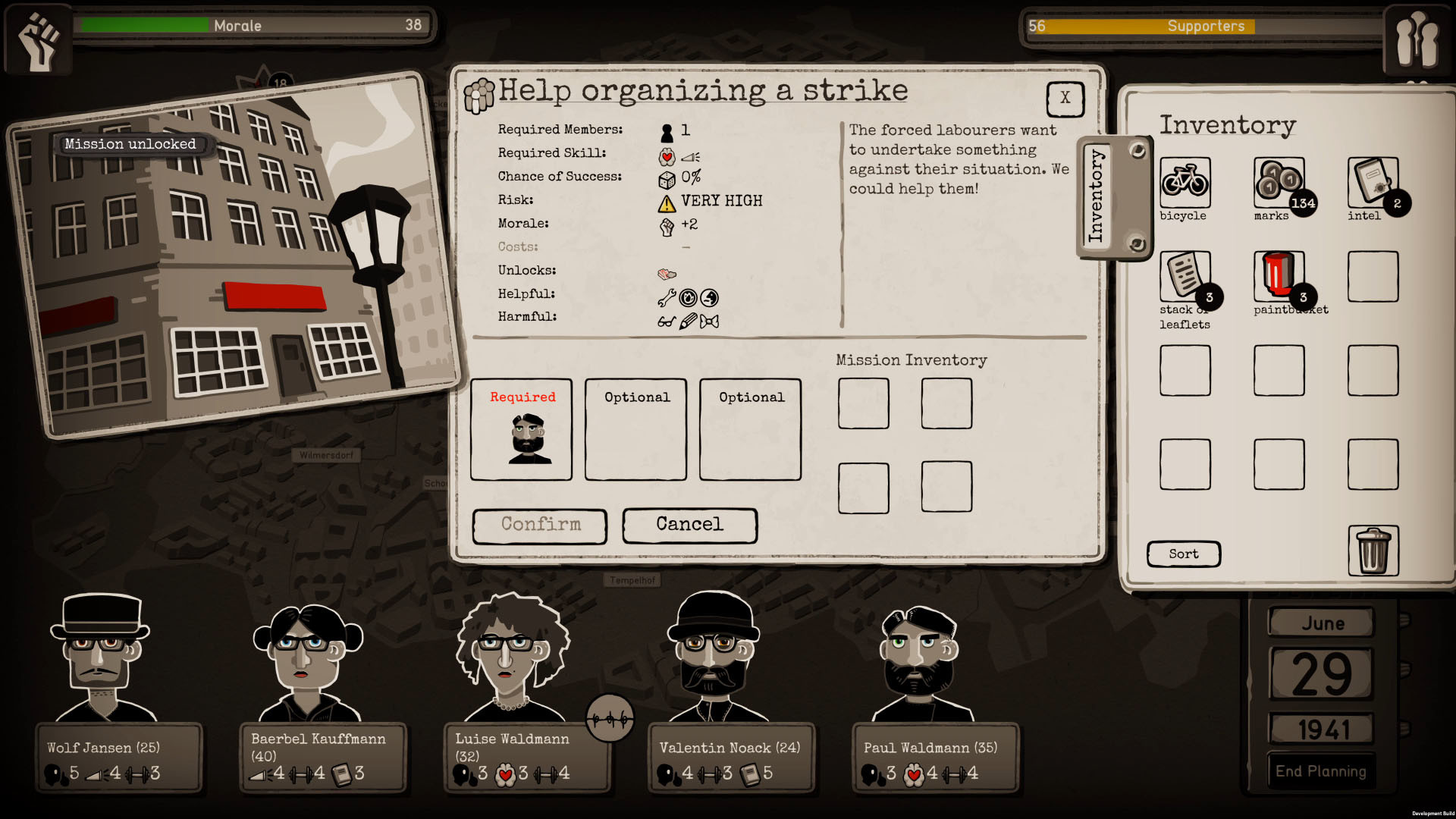 Screenshot de Through the Darkest of Times