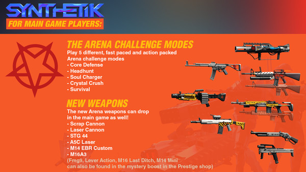 SYNTHETIK: Arena Premium Upgrade