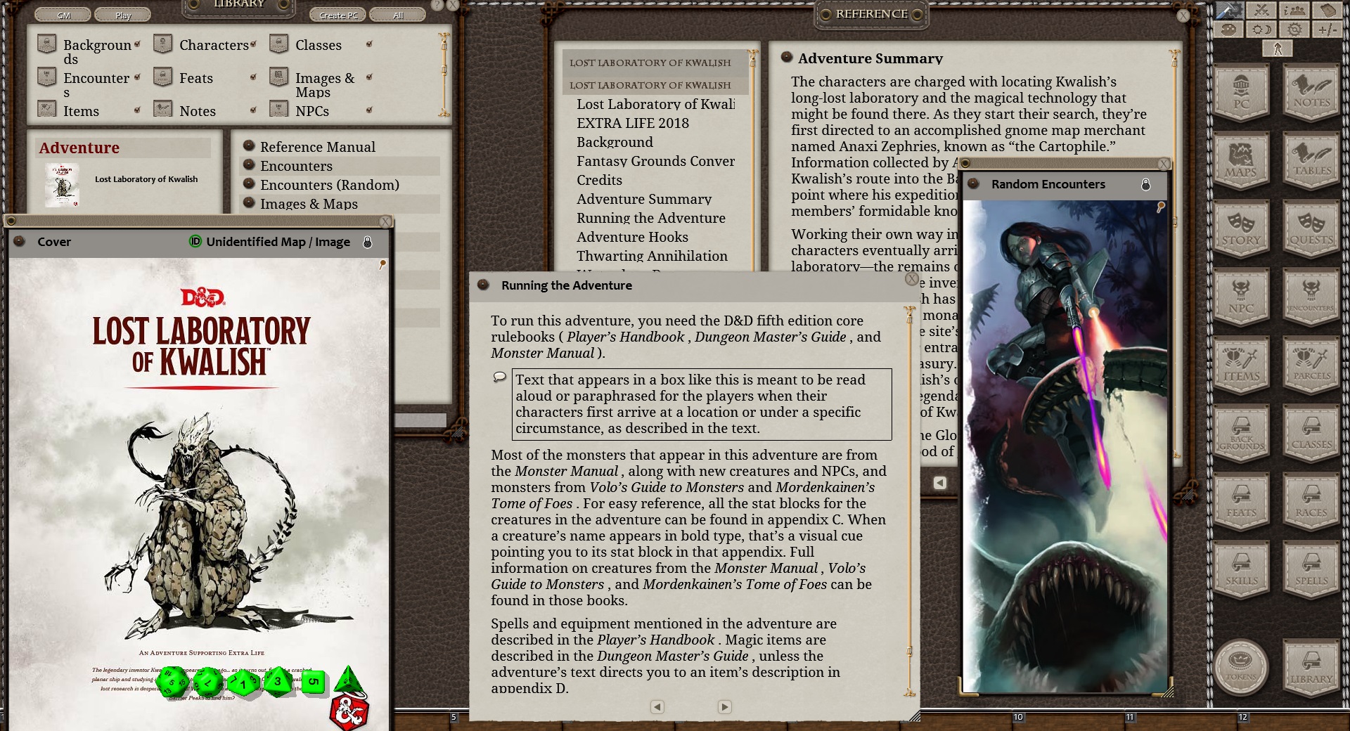 Fantasy Grounds - D&D Lost Laboratory of Kwalish Featured Screenshot #1