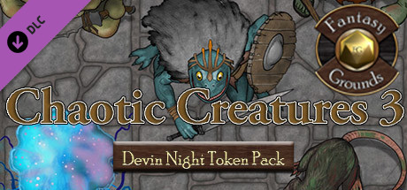 Fantasy Grounds - Devin Night Pack 107: Chaotic Creatures 3 (Token Pack) Header Image