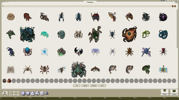 Fantasy Grounds - Devin Night Pack Tome of Beasts pack 7 (Token Pack)