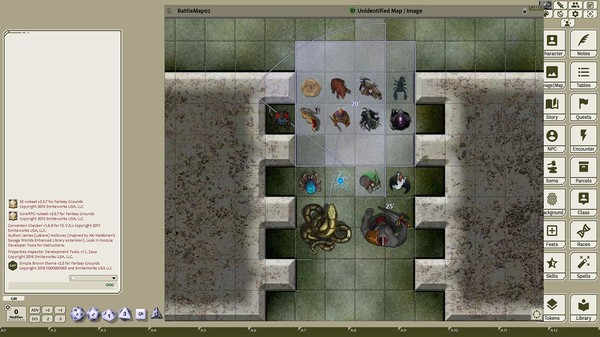 Fantasy Grounds - Devin Night Pack Tome of Beasts pack 7 (Token Pack)
