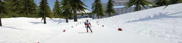 Biathlon Battle VR video 2