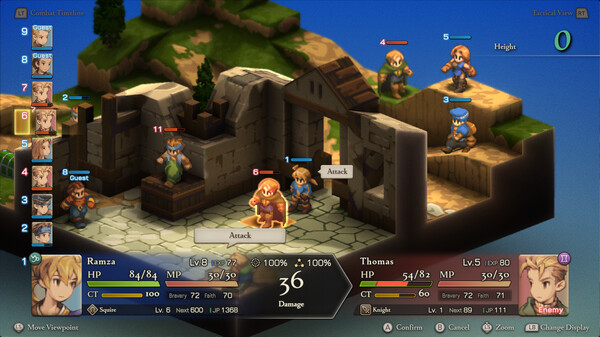 FINAL FANTASY TACTICS - The Ivalice Chronicles screenshot 1