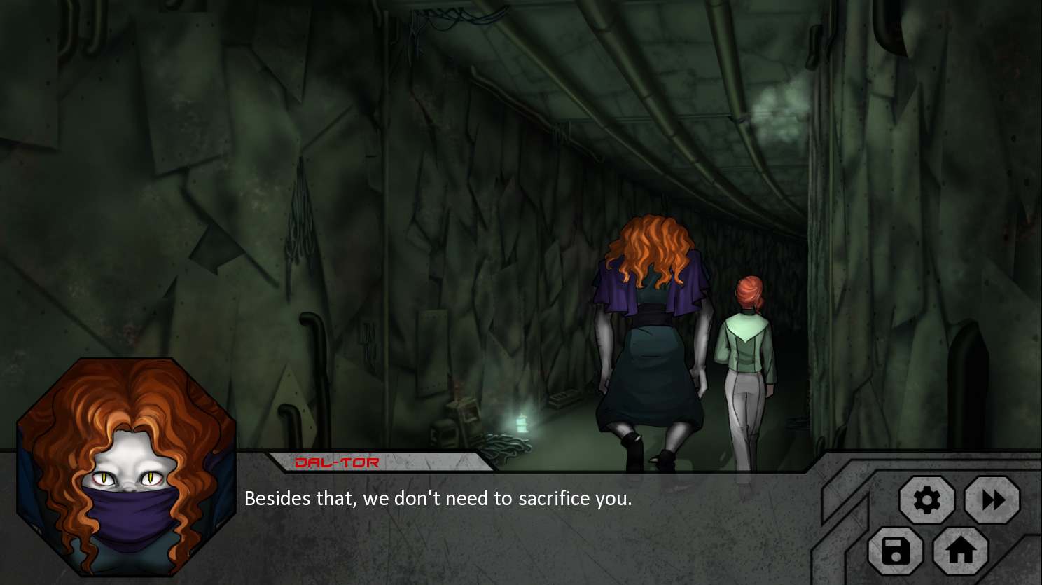 Cannibal Lottery - Dystopian Visual Novel screenshot 5