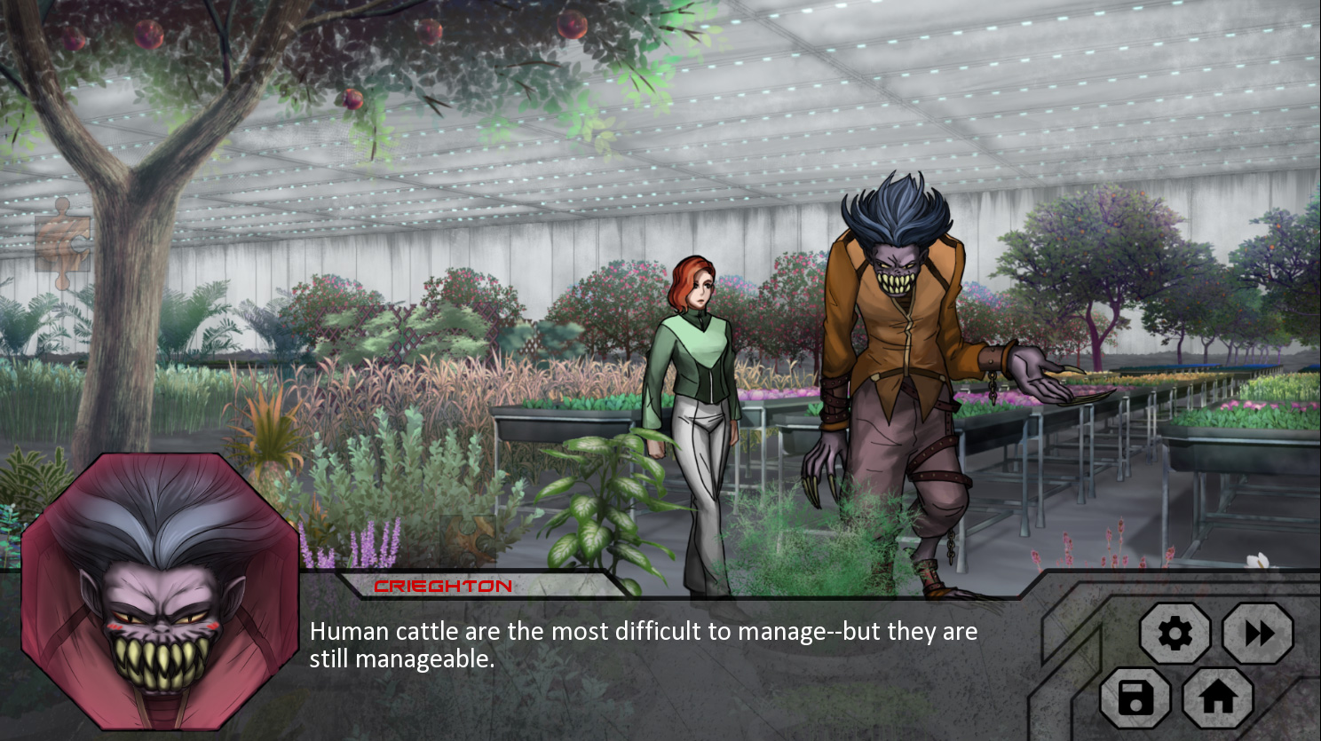 Cannibal Lottery - Dystopian Visual Novel screenshot 7