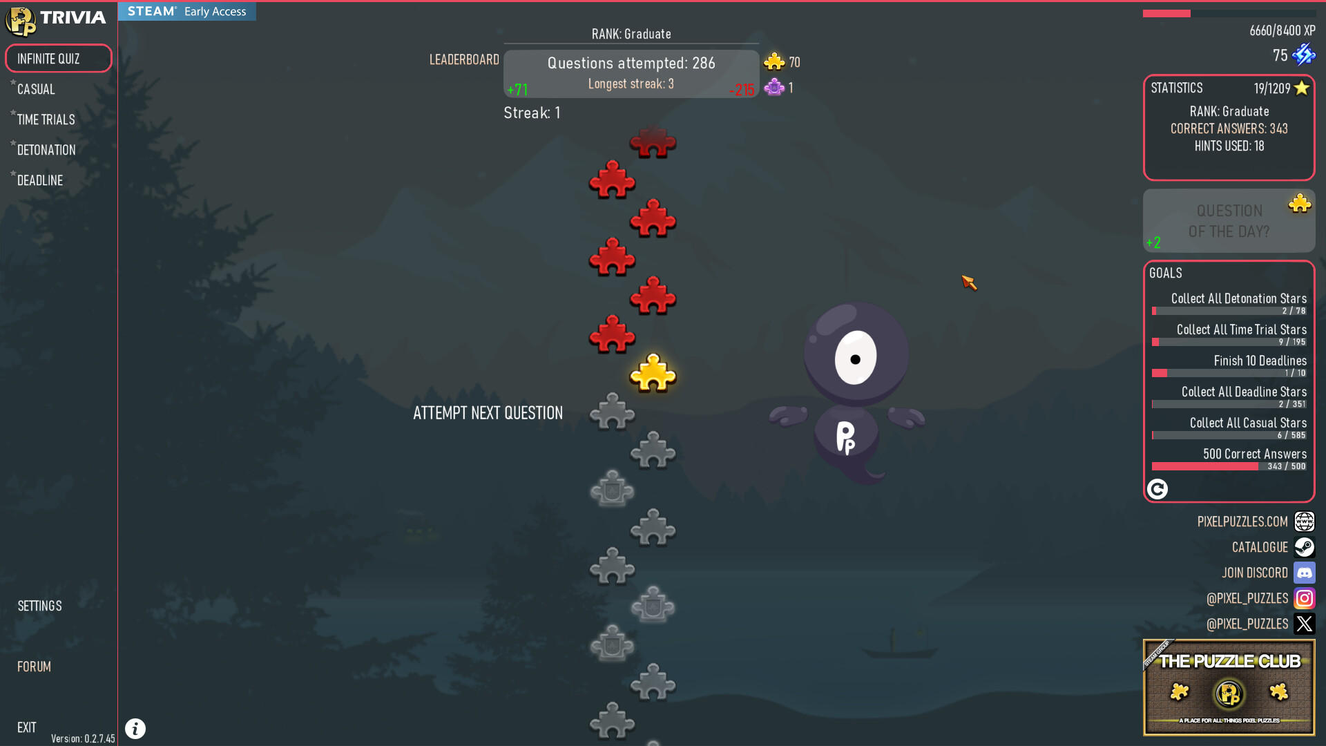 Pixel Puzzles Trivia Featured Screenshot #1