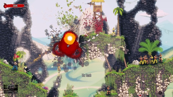 Screenshot z Muscles And Bullets