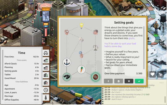 Timeflow – Life Sim Screenshot