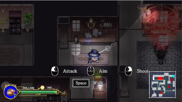 Screenshot z Moonlight thief