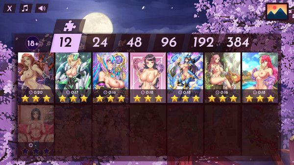 Screenshot z Hentai Jigsaw Puzzle