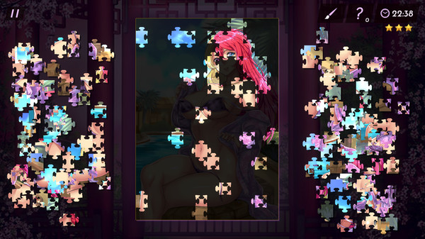 Screenshot z Hentai Jigsaw Puzzle