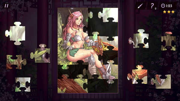 Screenshot z Hentai Jigsaw Puzzle