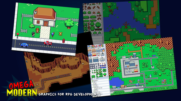 KHAiHOM.com - RPG Maker MV - Omega Modern Graphics Pack