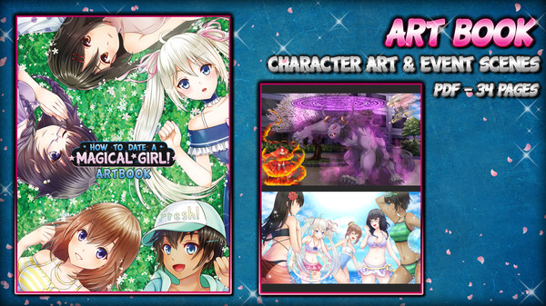 How To Date A Magical Girl! Art Book