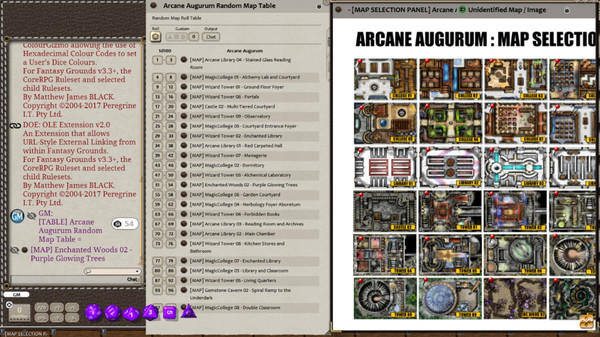 Fantasy Grounds - Meanders Map Pack: Arcane Augurum (Map Pack)