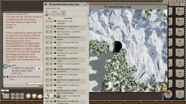 Fantasy Grounds - Meanders Map Pack: The Risefalls (Map Pack)