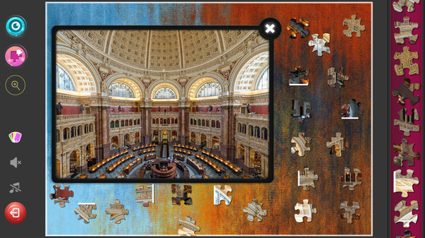 Screenshot z Classic Jigsaw Puzzles
