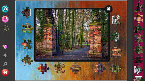 Screenshot z Classic Jigsaw Puzzles