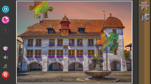 Screenshot z Classic Jigsaw Puzzles