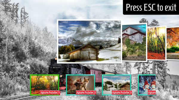 Screenshot z Classic Jigsaw Puzzles