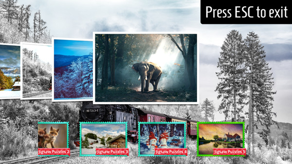 Screenshot z Classic Jigsaw Puzzles